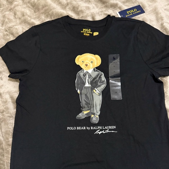 Polo Ralph Lauren Kids Polo Bear Graphic T-Shirt | NWT size small - Picture 2 of 5
